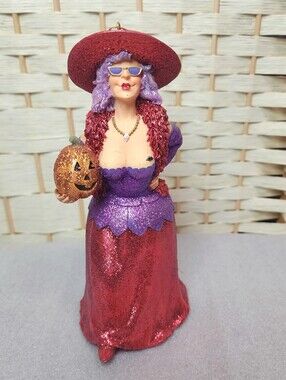 2006 Halloween December Diamonds Miss Thang Sexy Witch 5590019 Ornament